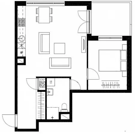 W Torupilli, Terrace, Green Yard, Parking Korter Tallinn